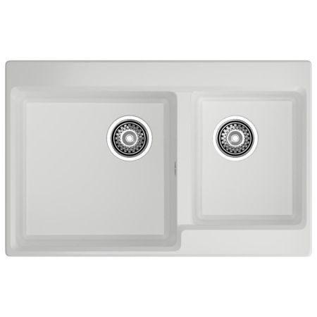 Кухонная мойка GranFest LEVEL 780K, иней, артикул LV-780K иней