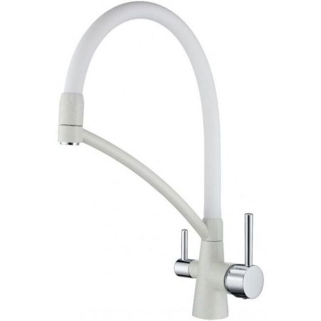 Смеситель для кухни Paulmark Siegen Si213111-331 Белый Хром