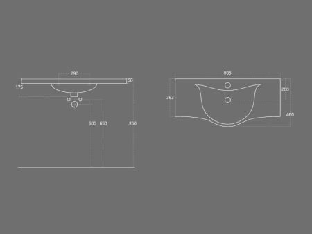 Тумба с раковиной SanVit Прима 90 kprim090 в цвете Ral витые ручки Розовый глянец, артикул kprim090