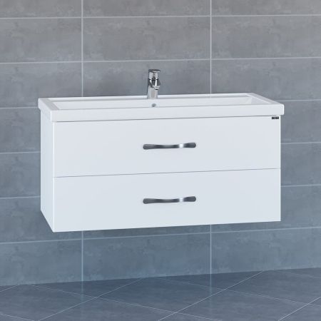 Тумба для умыв. "Виктория 100" NEW подвес. (ум. Фостер 100), артикул 700132N