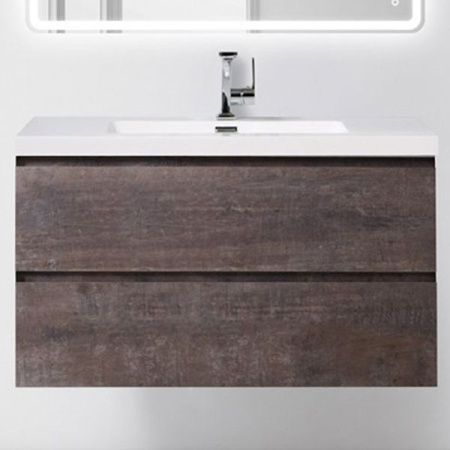 Тумба под раковину BelBagno Luce 100 LUCE-1000-2C-SO-PT подвесная Камень Тумба под раковину BelBagno Luce 100 LUCE-1000-2C-SO-PT подвесная Камень