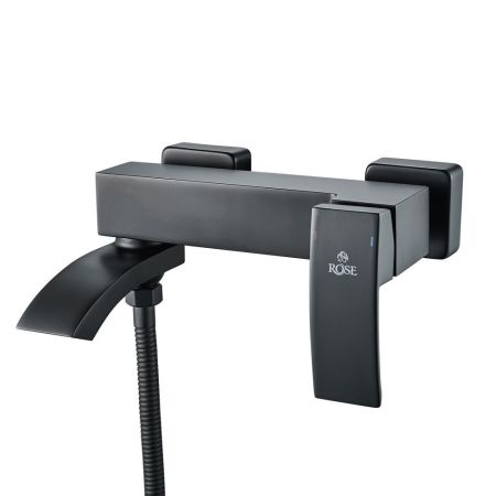 Смеситель для ванны Rose R1552H, черный