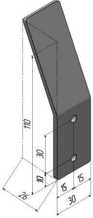 Крючок для полотенец Aquanet Магнум черный матовый, артикул 00336615
