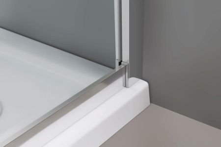 Душевой уголок Scala VSQ-2SC100CL, 1000*1000, хром, стекло прозрачное, артикул VSQ-2SC100CL