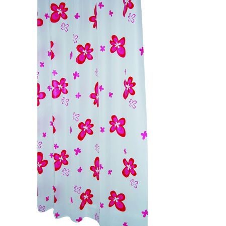 Штора для ванны Ridder Blume 200х180 Красная, артикул 303110