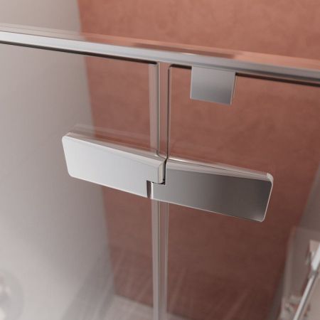 LINER-B-12-90-C-NERO-L Душевая дверь, артикул LINER-B-12-90-C-NERO-L