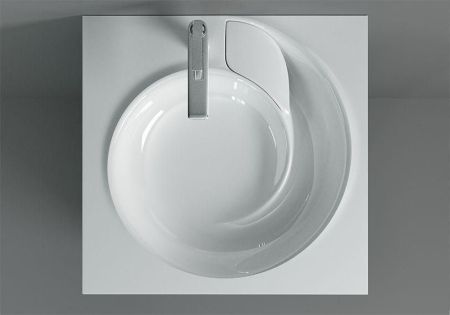 Раковина над стиральной машиной Киото 60*60 с кронштейнами