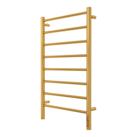 Полотенцесушитель электрический Terminus Аврора П8 50х85 quick touch, брашированное золото, артикул 4670078566324