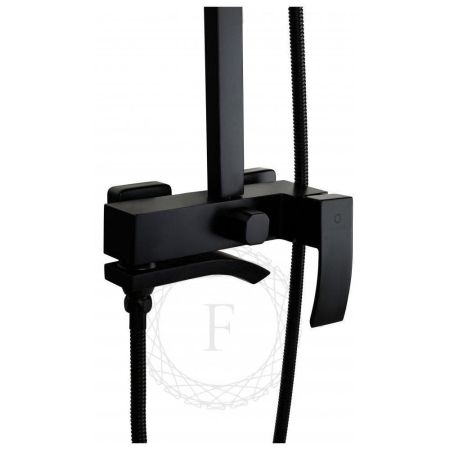 Душевая система FILARETE Waterfall FL2010BL, черный, артикул FL2010BL