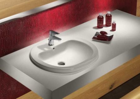 Раковина Roca Coral 55 327898000 Белая, артикул 327898000