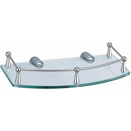 Стеклянная полка WasserKRAFT K-588 Хром