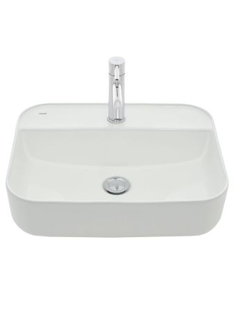 AQM5001 Раковина настольная с отверстием под смеситель. 505x400x135, артикул AQM5001