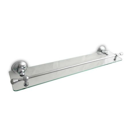 Nicolazzi Cristallo Di Rocca Полочка стеклянная 60 см, цвет: хром, артикул 1480CR09C