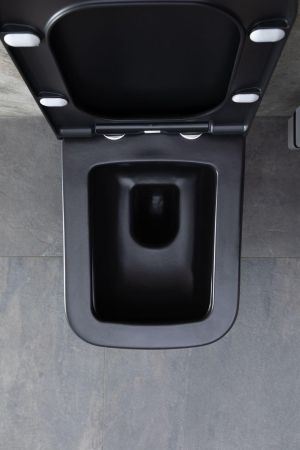 Чаша подвесного унитаза Allen Brau Infinity 4.21011.31 черный матовый, артикул 4.21011.31