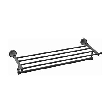 Полка для полотенец Rose RG1908H, черный