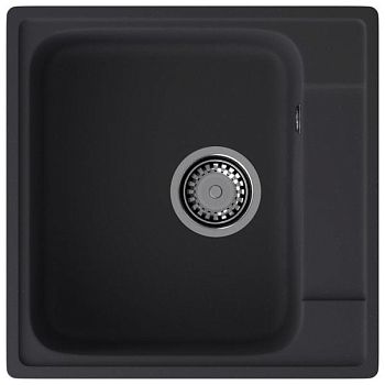 Кухонная мойка GranFest QUARZ 48, черный