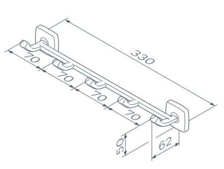 A9035900 Gem, Набор крючков для полотенец, артикул A9035900