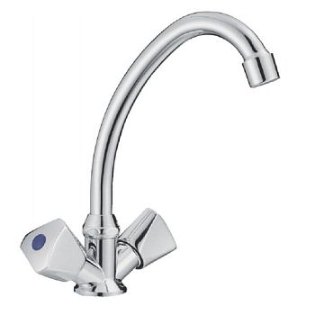 Смеситель для кухни Cron CN4011, хром