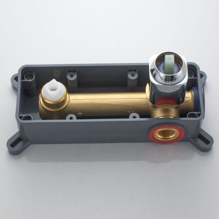 Смеситель для раковины встраиваемый Shevanik S9941, хром