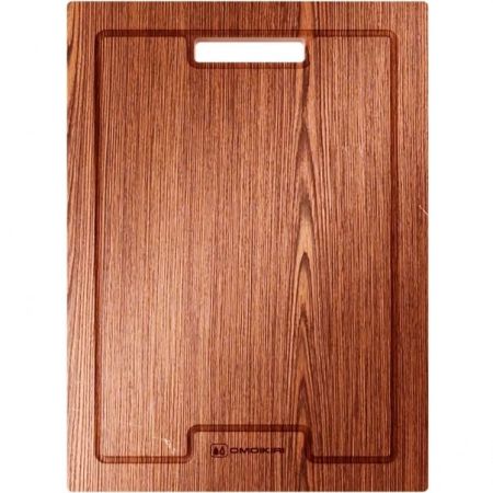 Доска разделочная, OMOIKIRI, CB-01-WOOD, ширина, мм-300, глубина, мм-430, материал-дерево, цвет-венге, доска устанавливается на чашу мойки или на ее крыло, создавая дополнительную площадь для работы; разделочная доска CB-01-WOOD для моек Omoikiri, подходи, артикул 4999005