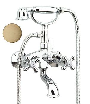 Смеситель для ванны Fiore MARGOT 26ZZ0610, бронза