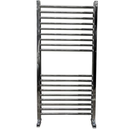 Водяной полотенцесушитель Ника Modern ЛМ 2 100x30 Хром 18 перекладин, артикул ЛМ 2 100/30 с вентилями