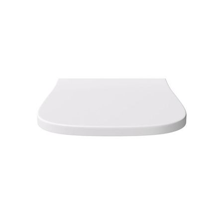 Сиденье для унитаза, Alice, Wunder, с крышкой, ширина, мм-360, глубина, мм-445, высота,мм-25, с плавным опусканием SoftClose, материал шарниров-металл, цвет шарниров-хром, материал сиденья-дюропласт, поставляется с набором крепления, цвет-белый матовый, артикул MC4509S