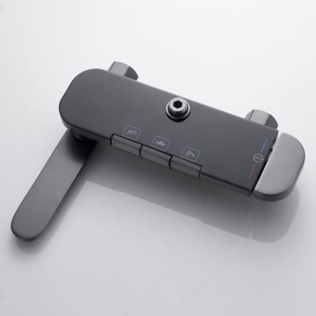 Душевая система Shevanik S4726T, оружейная сталь, артикул S4726T