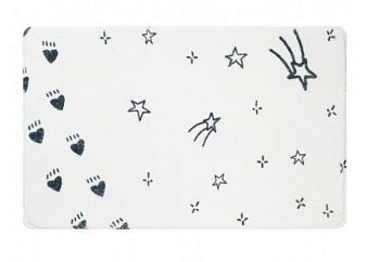 Коврик для ванной комнаты Fixsen Teddy Sky 50x80 FX-6001S Белый