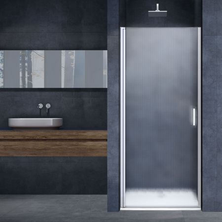 Душевая дверь Alpha VDP-3AL750MT , хром, стекло текстурное, артикул VDP-3AL750MT