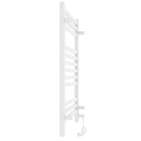 Полотенцесушитель электро "Астор ЧК12 350х900", белый муар, левый