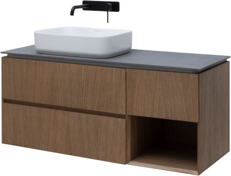 Тумба под раковину Allen Brau Infinity 120 1.21005.NO L дуб, артикул 1.21005.NO
