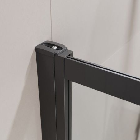 SLIDER-FIX-VF-11-90/150-C-NERO Душевая шторка на ванну, артикул SLIDER-FIX-VF-11-90/150-C-NERO