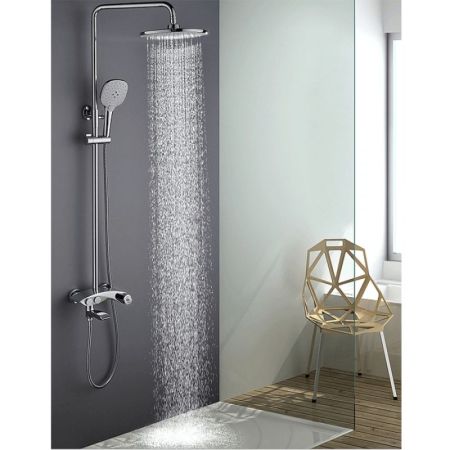 Душевая система Orans OLS-7550 Серебристый хром, артикул OLS-7550