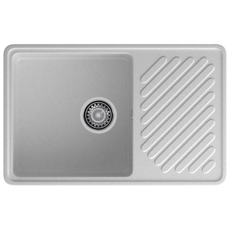 Кухонная мойка GranFest QUARZ 52, серый, артикул 52 серый