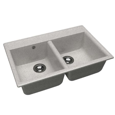 Кухонная мойка Dr. Gans АСТРА 25.060.E0780.408, серый, артикул 25.060.E0780.408