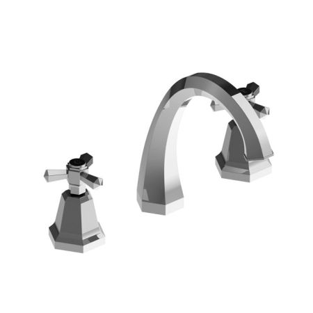 Stella Eccelsa Смеситель на борт ванны на 3 отверстия 3255, цвет: хром