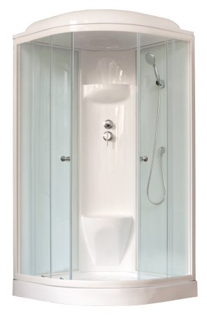 Душевая кабина Royal Bath RB 100HK6-WT (белое/прозрачное), артикул RB100HK6-WT