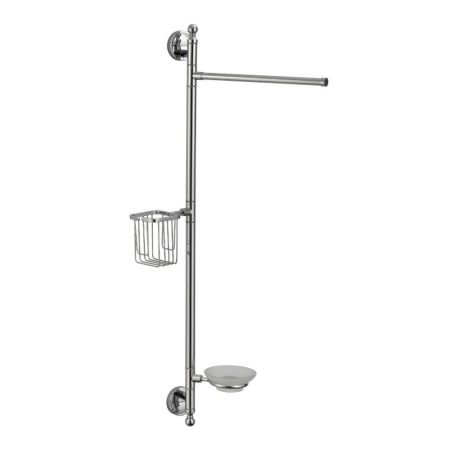 Настенная стойка Savol S-00C08, хром, артикул S-00C08