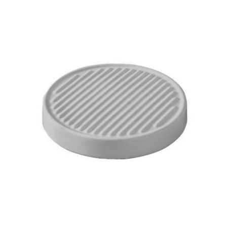 Artceram Cartesio Мыльница настольная керамическая d22 см, цвет серый глянцевый, артикул CAC002 34 00