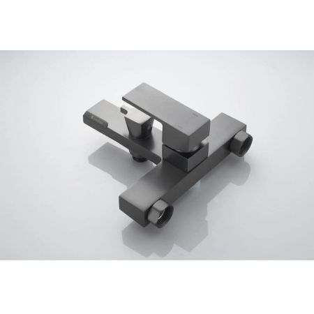 Смеситель для ванны Knotlor KN-22/GM, вороненая сталь, артикул KN-22/GM