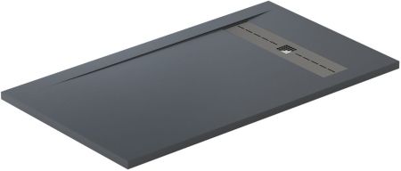 Душевой поддон Allen Brau Infinity 140x80 8.21004-BGM синий матовый, артикул 8.21004-BGM