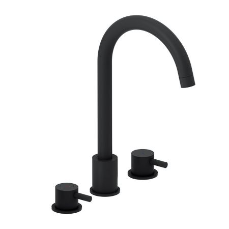 360200300 Scandinavian Pure Смеситель для умывальника, встраиваемый в столешницу, трёхсекционный, че, артикул 360200300