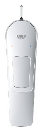 Смеситель для раковины GROHE BauLoop с ограничителем температуры и рычажным донным клапаном, размер M, хром (23885001)