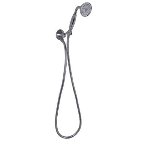 FIMA|Carlo Frattini Wellness Душевой комплект с ручным душем, держателем с выпуском и металлическим шлангом 1500 мм., цвет хром FIMA|Carlo Frattini Wellness Душевой комплект с ручным душем, держателем с выпуском и металлическим шлангом 1500 мм., цвет хром