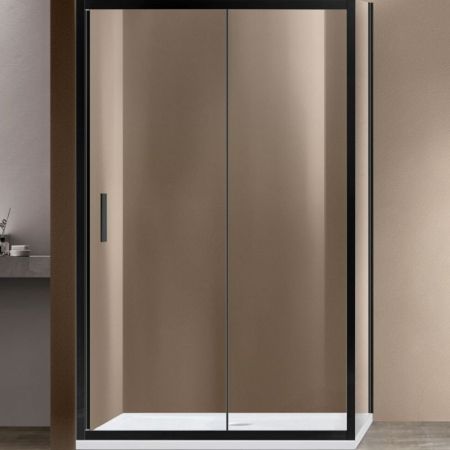 Душевые уголки Vincea Душевой уголок Garda VSR-1G8013CLB, 1300*800, черный, стекло прозрачное, , шт, артикул VSR-1G8013CLB