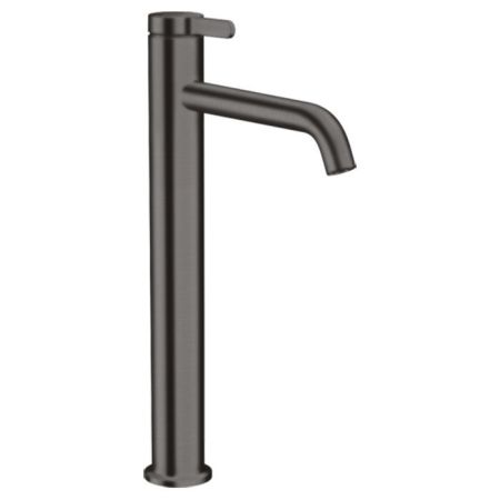 AX One Смеситель для раковины 260, нез.слив, цвет шлифованный черный хром, артикул 48002340