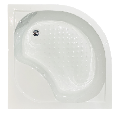 Душевой угол Royal Bath RB 100BK-C-BL (матовое), артикул RB100BK-C-BL