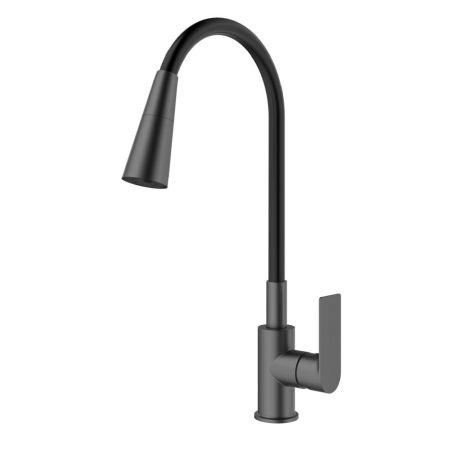 Смеситель для кухни Splenka S05.43.09, графит, артикул S05.43.09