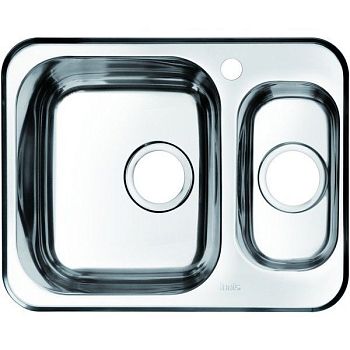 Мойка IDDIS Strit S нерж. сталь полир. 1 1/2 чаша слева 605*480 (STR60PXi77)